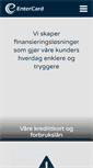 Mobile Screenshot of entercard.no