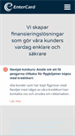 Mobile Screenshot of entercard.se